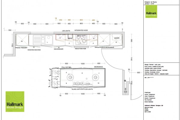 kitchen planning sheet