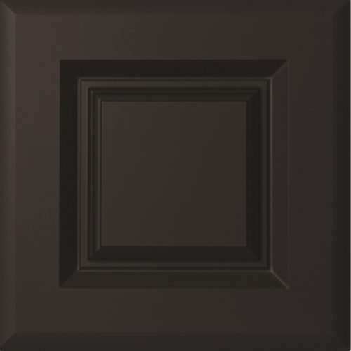 matt black wooden panel